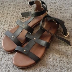 Black Gladiator Sandles
